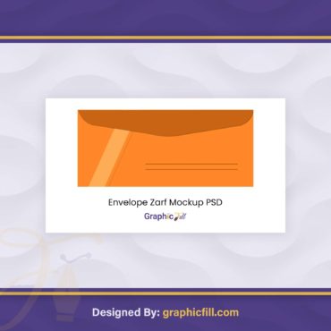 Free Envelope Zarf Mockup PSD Template Download