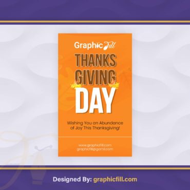 Thanksgiving Day Email Newsletter PSD Free Download